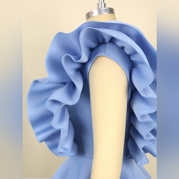 Ruffles Sleeve Dress - Picture 3 of 3